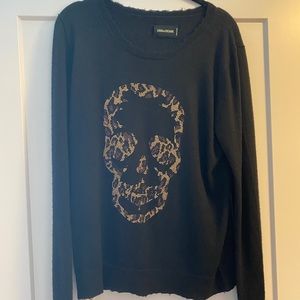Zadig & Voltaire cashmere skull sweater